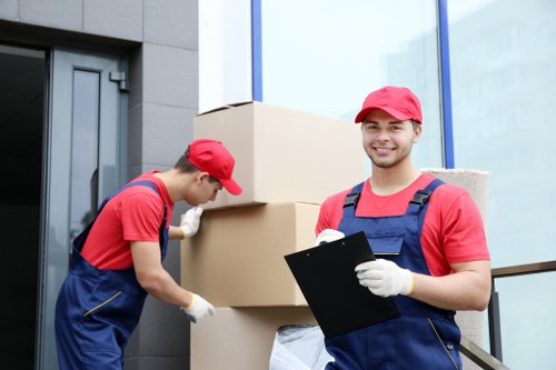 Professional packing services in Fulwell preparing boxes for a home move