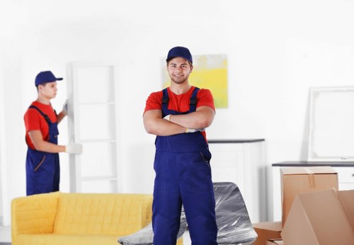 Local removals team helping with a house move in Fulwell
