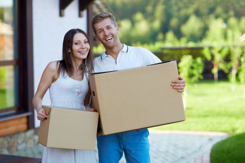 Careful furniture transport for a compact Fulwell property