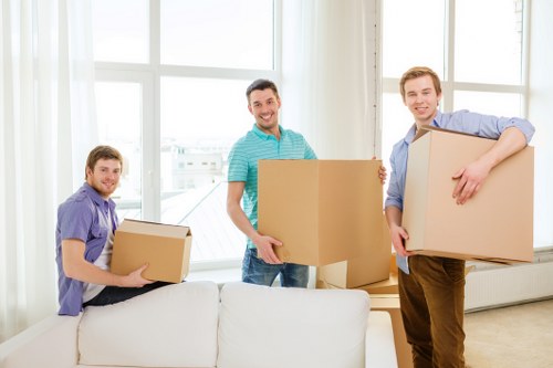 A well-organized storage setup supporting moving and renovation needs