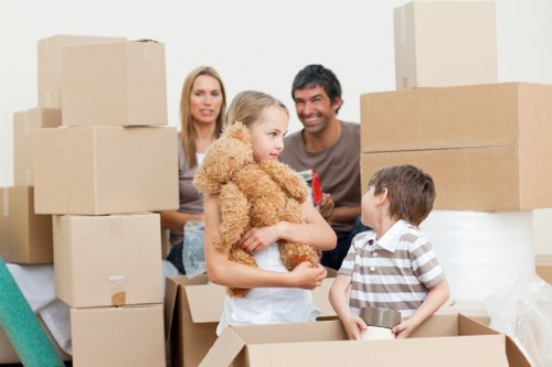 Planning household storage in a Fulwell family home